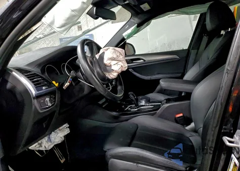 2021 BMW X3 Sdrive30I из США, поврежденный, VIN 5UXTY3C01M9H06514